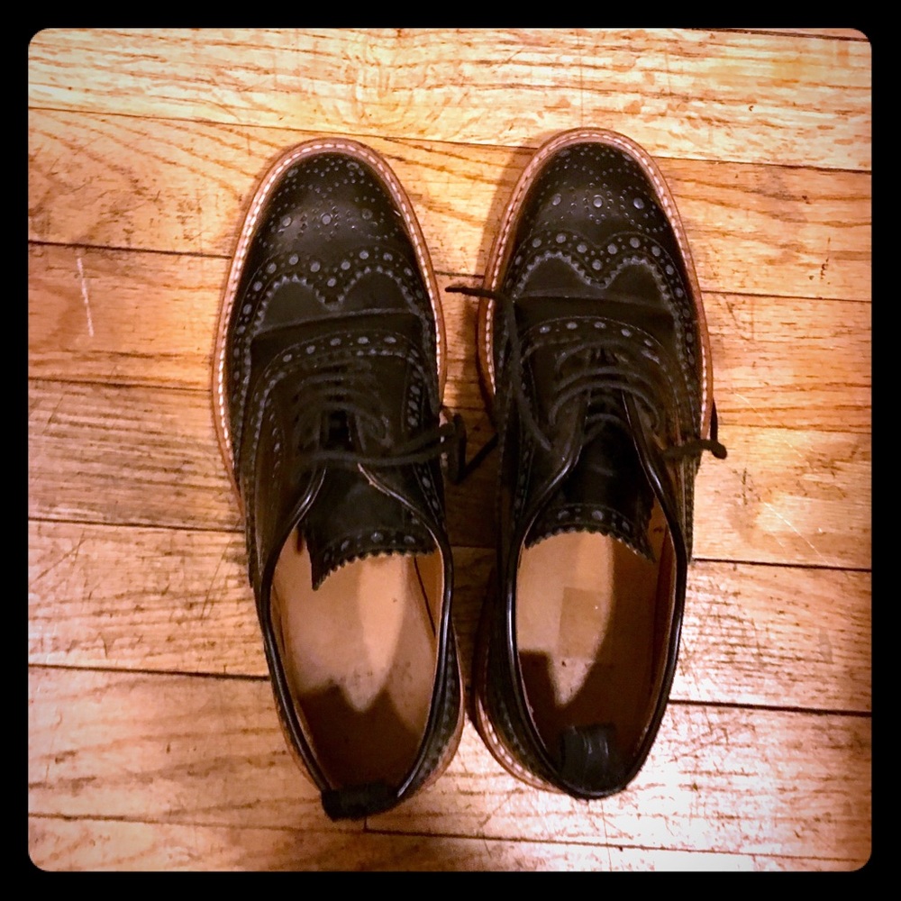 Italian genuine leather shoes